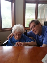 Marie Wick, Doug, 2014 - Mom Hospice 016