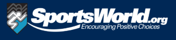 Sports World header-logo - Encouraging Positive Choices